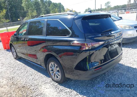2025 Toyota Sienna Xle 8 Passenger from USA, damaged, VIN 5TDYRKEC6SS253928